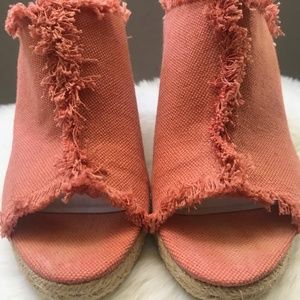 Circus by Sam Edelman Orange Wedges #6.5